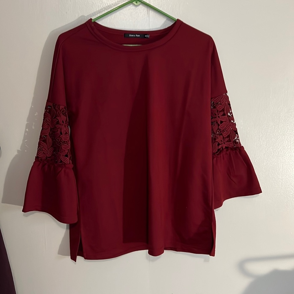 Maroon blouse